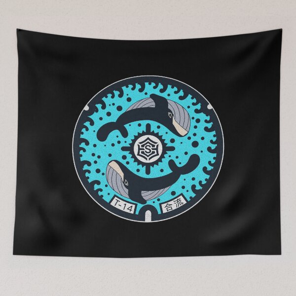 Item preview, Kochi City Manhole Cover Art 2 designed and sold by Musashi1996Art.