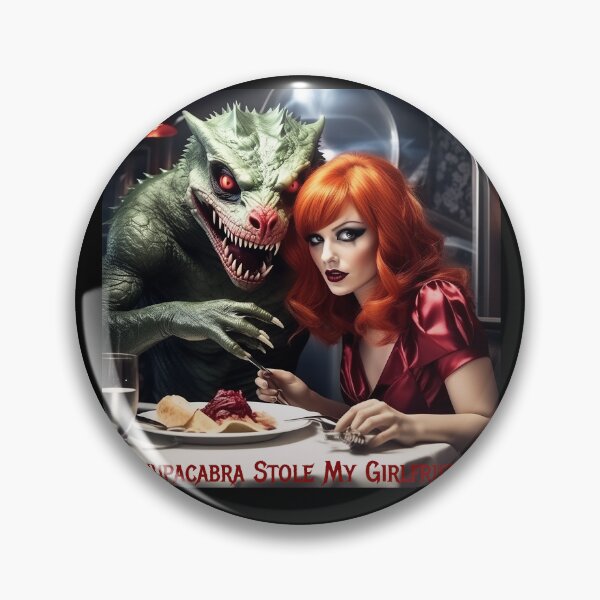 Item preview, Chupacabra Stole My Girlfriend! designed and sold by FatCatStudios.