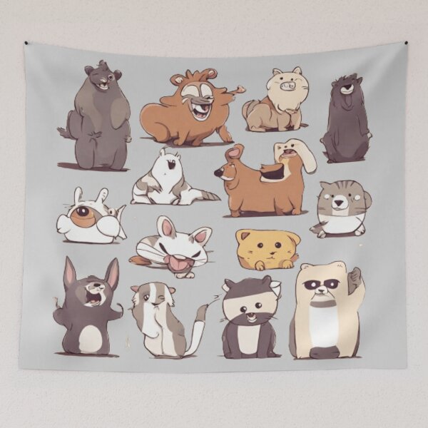 Item preview, Crazy animals designed and sold by Shtex.