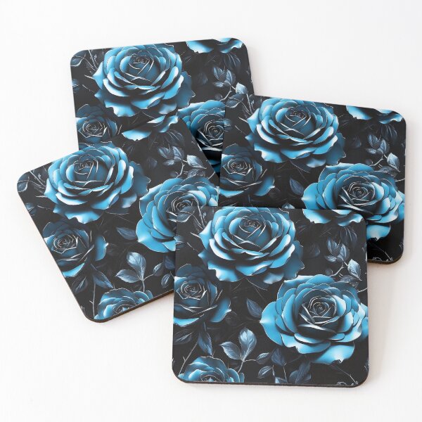 Item preview, Electric Blue Roses designed and sold by MichelleD73.