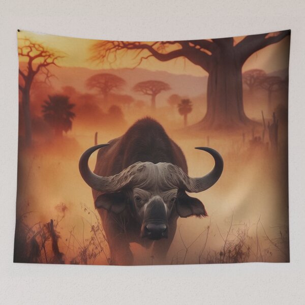Item preview, AFRICAN BUFFALO  designed and sold by johnnyssandart.