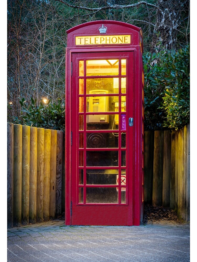 Thumbnail 3 of 3, Scarf, Red Phone Box designed and sold by RJDowns.