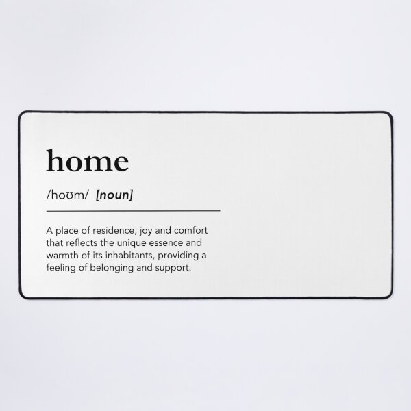 Item preview, Home definition, definition of home, gifts for house warming, gifts for newlywed designed and sold by lagunaklein.