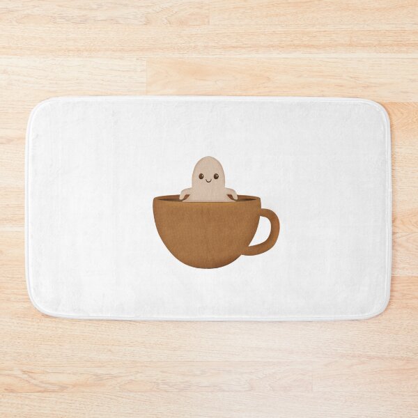 Item preview, Cute ghost in a coffee cup designed and sold by Cecileillu.