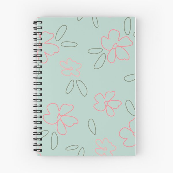 Item preview, Mint green floral pattern designed and sold by erinpixie.