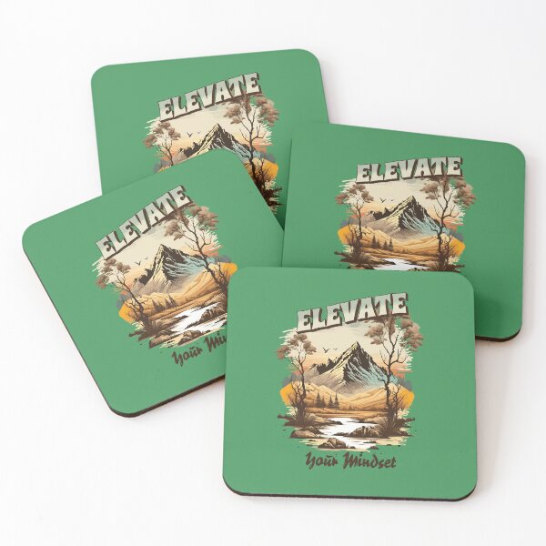 Item preview, Elevate your mindset designed and sold by PixelPaletteFun.