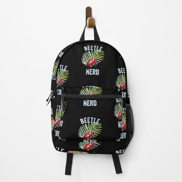 Artikelvorschau, Käfer-Nerd Bunter roter Aquarellkäfer mit Blatt entworfen und verkauft von Zurickdesigns.
