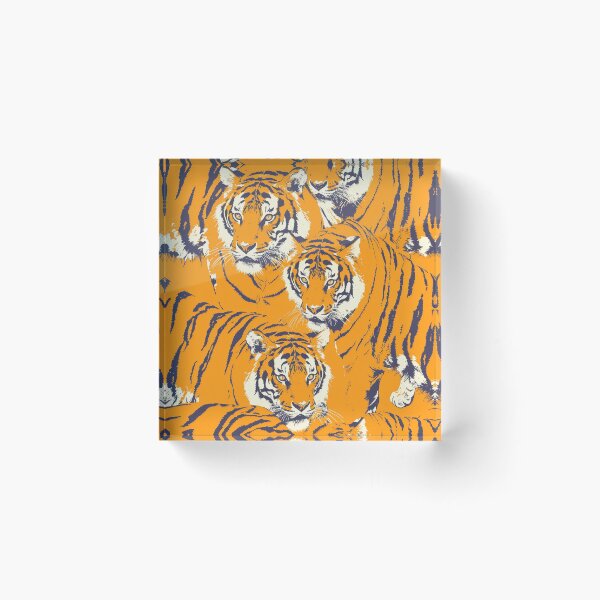 Item preview, Tiled Tiger Pattern designed and sold by dcrc.