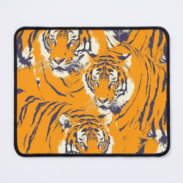 Item preview, Tiled Tiger Pattern designed and sold by dcrc.