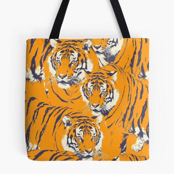 Item preview, Tiled Tiger Pattern designed and sold by dcrc.