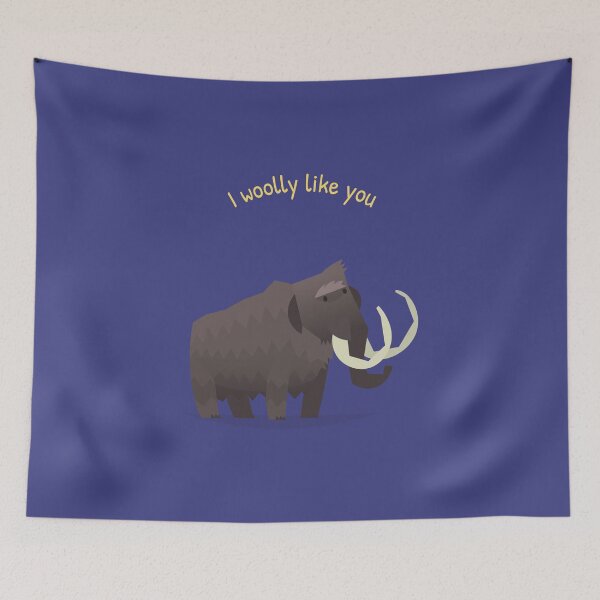 Item preview, I Woolly Like You. Woolly Mammoth designed and sold by Rebel-Design.