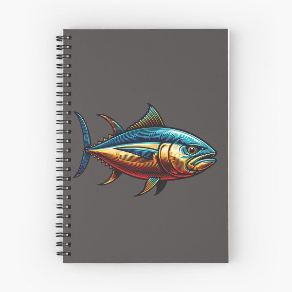Item preview, Tuna Fish Illustration designed and sold by HippieFarms11.