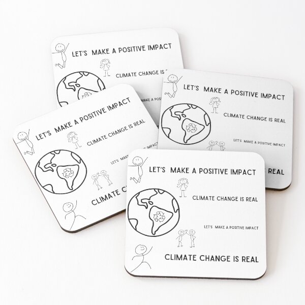 Item preview, Climate Change Awareness Save Planet Earth Positive Impact designed and sold by IntoClearWater.