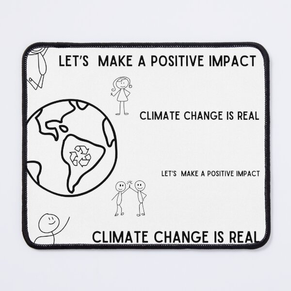 Item preview, Climate Change Awareness Save Planet Earth Positive Impact designed and sold by IntoClearWater.