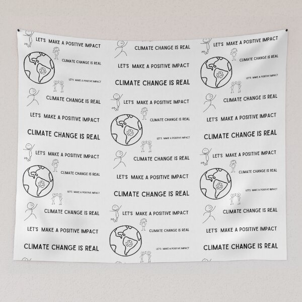 Item preview, Climate Change Awareness Save Planet Earth Positive Impact designed and sold by IntoClearWater.