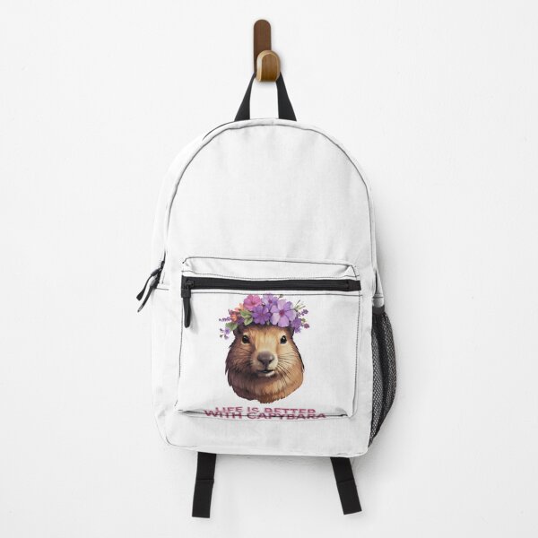 Item preview, Life is better with capybara designed and sold by SMARTKIT DESIGNAGENCY.