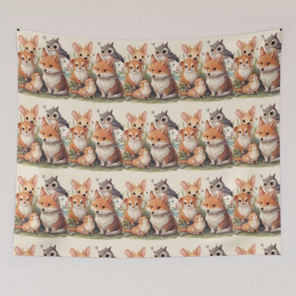 Item preview, animals designed and sold by not-perfect-mom.