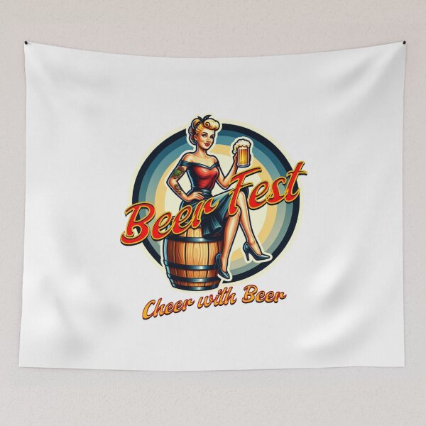 Item preview, Beer fest, cheer with beer - Beer garden - Beer fest - Save water, drink beer - Its beer O clock - designed and sold by JansenGS.
