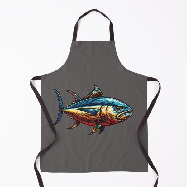 Item preview, Tuna Fish Illustration designed and sold by HippieFarms11.