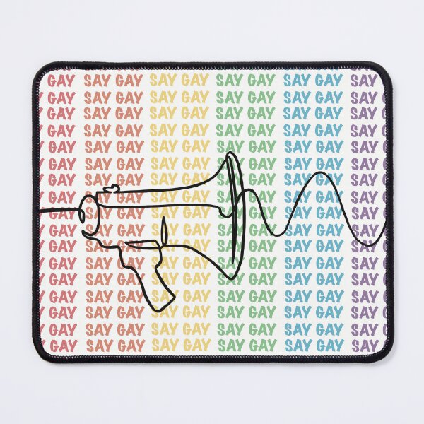 Item preview, Say Gay! designed and sold by AuthHumanCo.