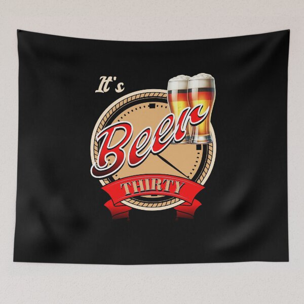 Item preview, Its beer Oclock - Beer garden - Beer fest - Save water, drink beer - Its beer O clock - designed and sold by JansenGS.