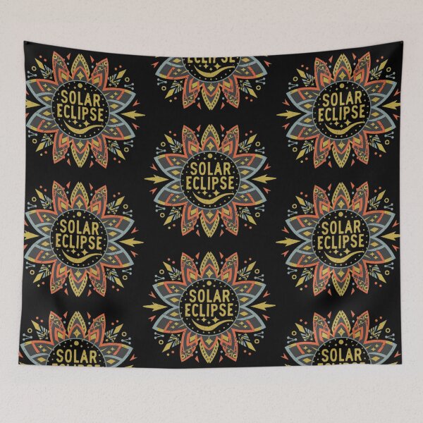 Item preview, Solar Eclipse Tribal Symbol designed and sold by PlanetMarker.