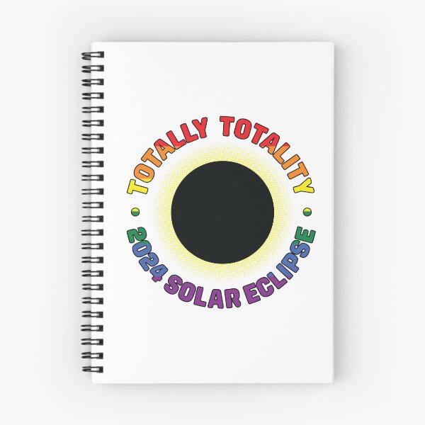 Item preview, 2024 Total Solar Eclipse: Totally Totality Rainbow designed and sold by yayandrea.