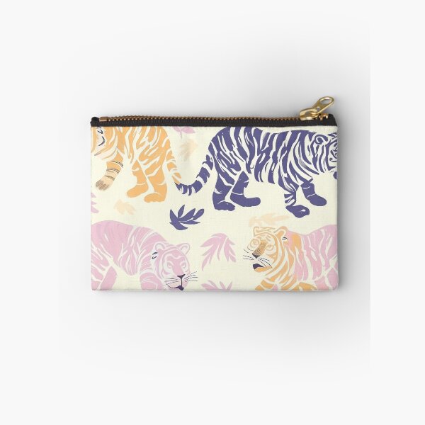 Item preview, Tiled Pastel Tiger Pattern designed and sold by dcrc.