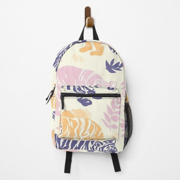 Item preview, Tiled Pastel Tiger Pattern designed and sold by dcrc.