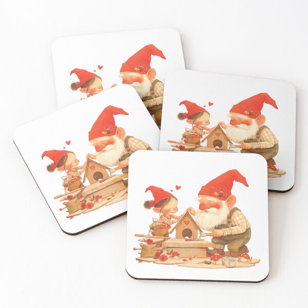 Item preview, Love in Bloom: Valentine's Family Gnome Duo designed and sold by Pawimon.