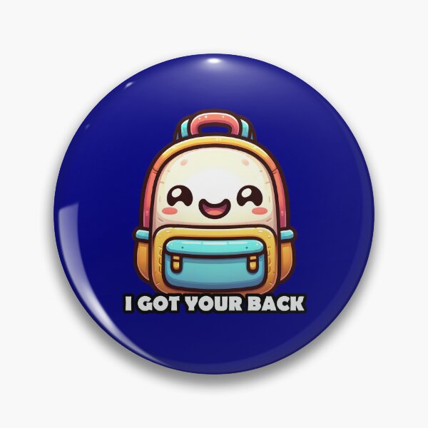 Item preview, Got Your Back Backpack designed and sold by StickaTime.