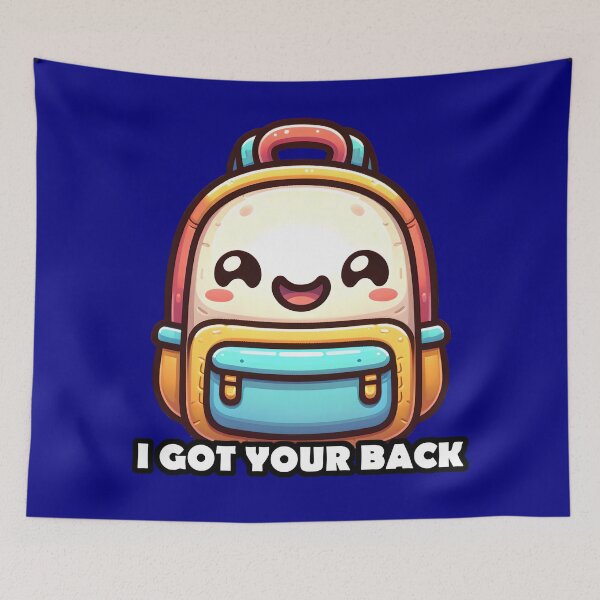 Item preview, Got Your Back Backpack designed and sold by StickaTime.