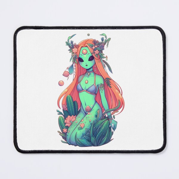 Item preview, Alien Plant Goddess Sticker designed and sold by Fuckit-Runit.