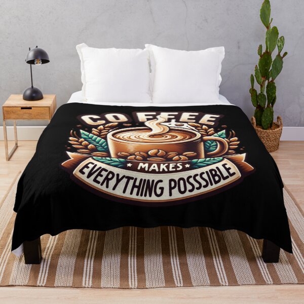 Item preview, Coffee makes everything possible - Coping with stress - Morning suck - The morning ritual - Worship coffee - The great wave of coffee - Black magic coffee designed and sold by JansenGS.
