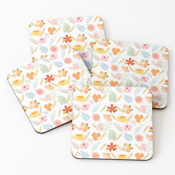 Item preview, Preppy pastel nature floral pattern. designed and sold by Meteryards.