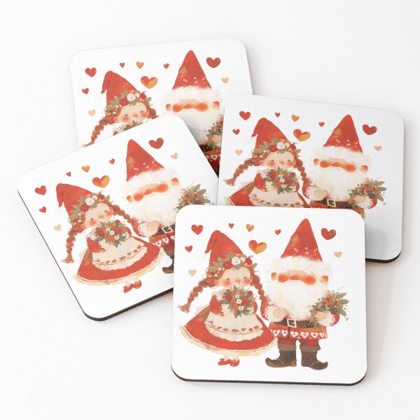 Item preview, Love-themed gnome design Valentine decorations Adorable gnome designed and sold by Pawimon.