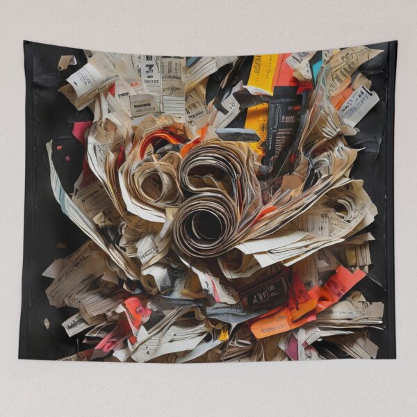 Item preview, Paper Collage Assembly designed and sold by drawbey.