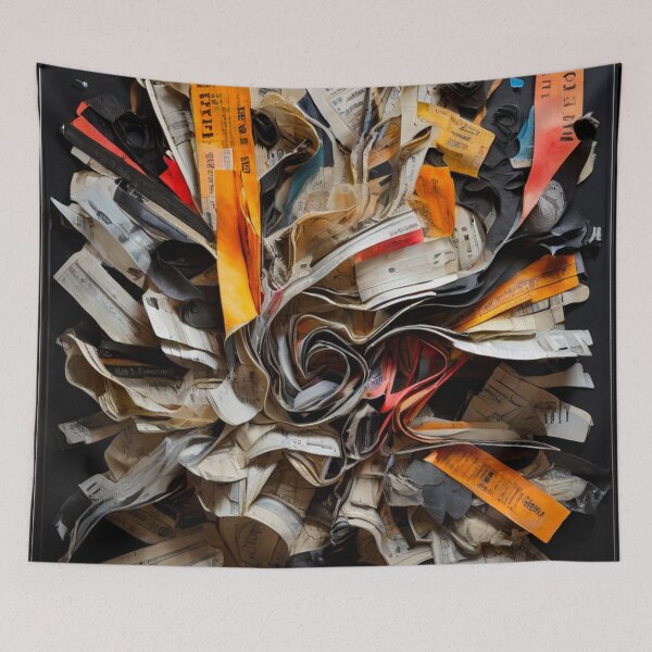 Item preview, Paper Collage Assembly designed and sold by drawbey.