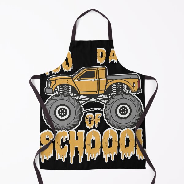 Item preview, 100 Days of School Monster Truck designed and sold by QuantaPixel.