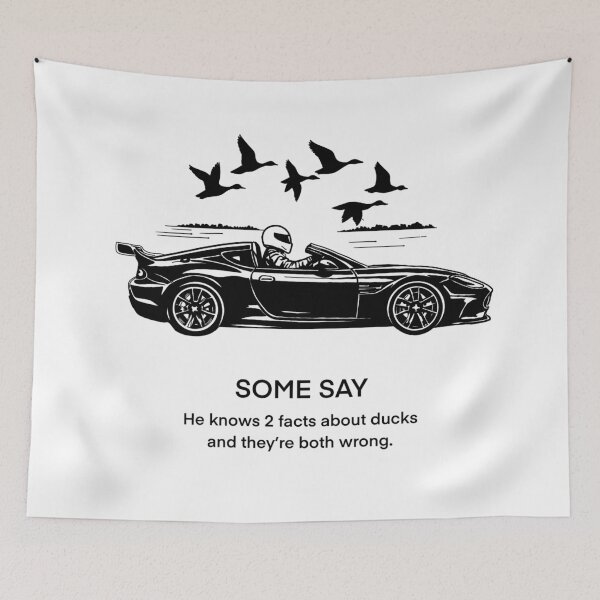 Item preview, The Stig Some Say designed and sold by ChunkByChunk.