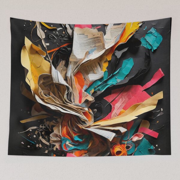 Item preview, Paper Collage Assembly designed and sold by drawbey.