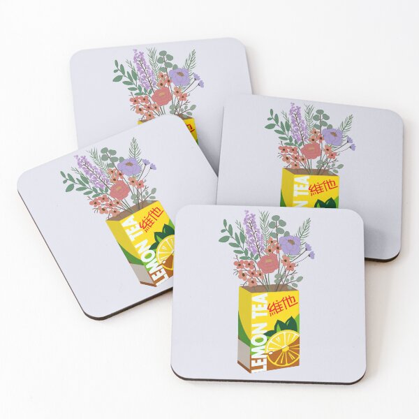 Item preview, Vitasoy Lemon Tea Box Flower Vase designed and sold by myloveatfirstframe.