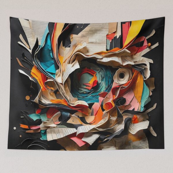 Item preview, Paper Collage Assembly designed and sold by drawbey.