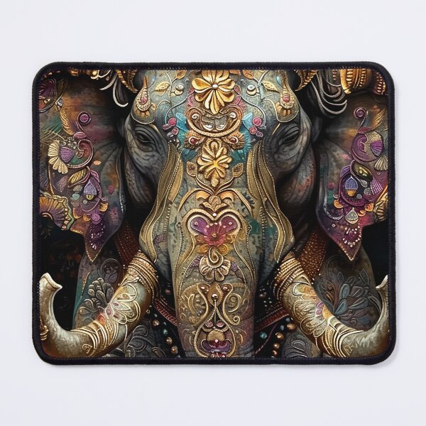 Item preview, ZEN  ELEPHANT CANVAS ART T-SHIRT ACCESSORIES NEW  designed and sold by OTHERWORLD2025.