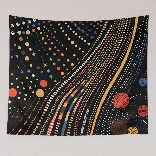 Item preview, Cosmic Dots and Lines  designed and sold by EnchantArtCo.