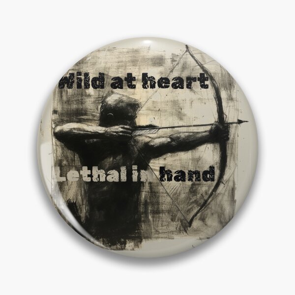 Item preview, Wild at heart lethal in hand recurve bow and arrow hunting archery designed and sold by TankandDPS.
