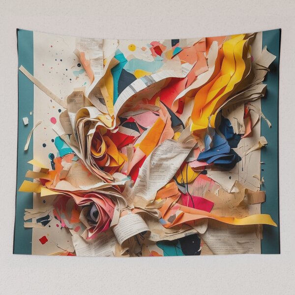 Item preview, Paper Collage Assembly designed and sold by drawbey.