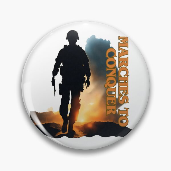 Item preview, US ARMY and Marches to conquer designed and sold by LittleWorldShop.