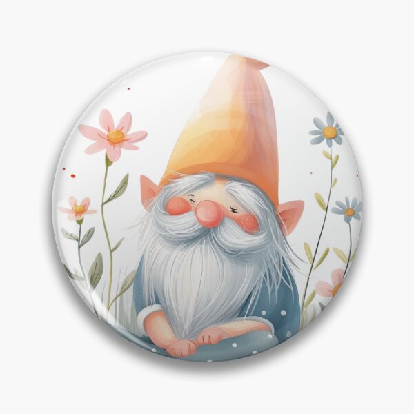 Aperçu de l'œuvre Gnome joyeux Nain de jardin joyeux créée et vendue par Pawimon.