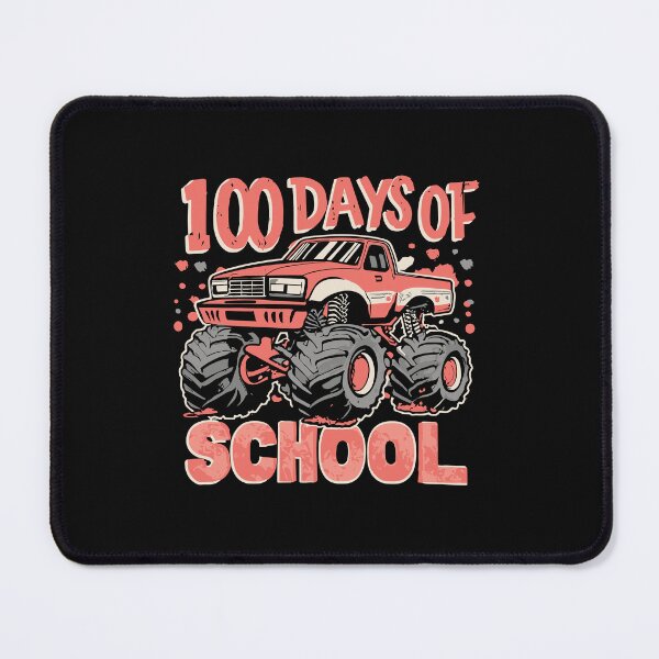 Item preview, 100 Days of School Monster Truck designed and sold by QuantaPixel.